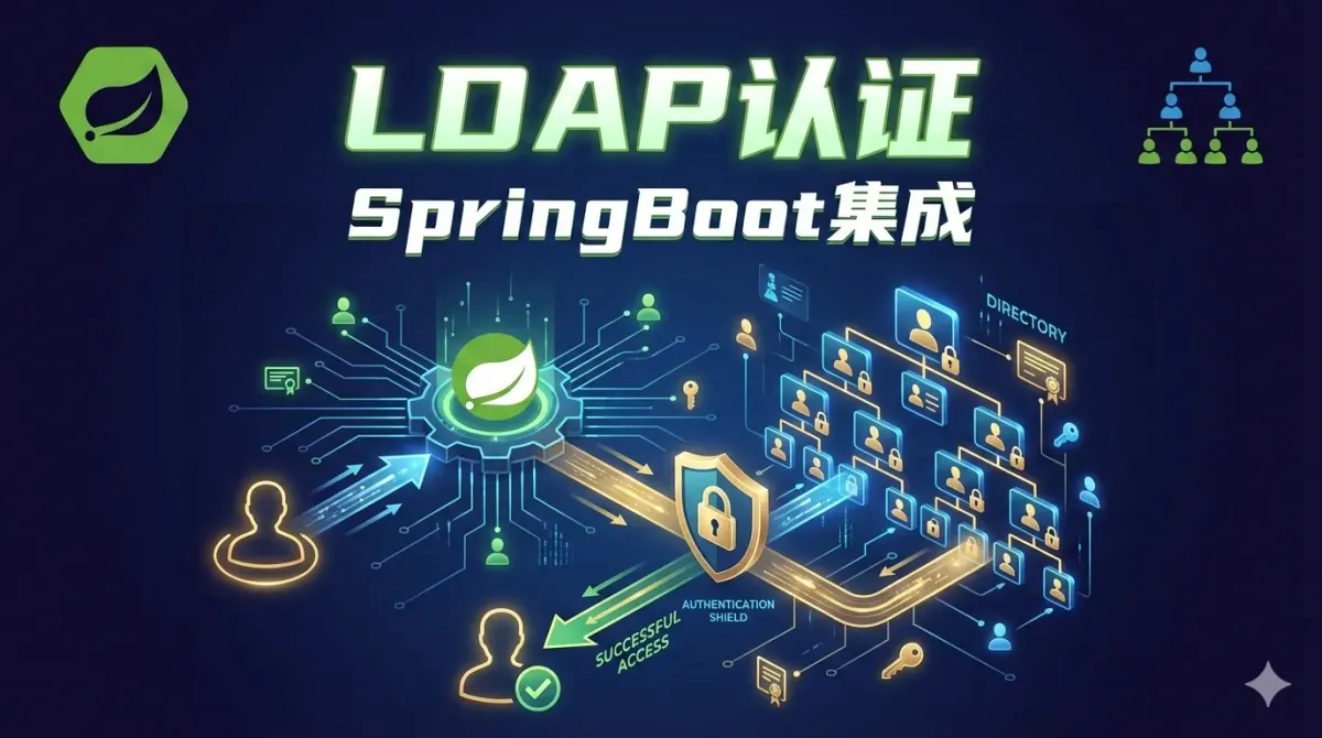 springboot 基于 ldap 协议实现用户认证