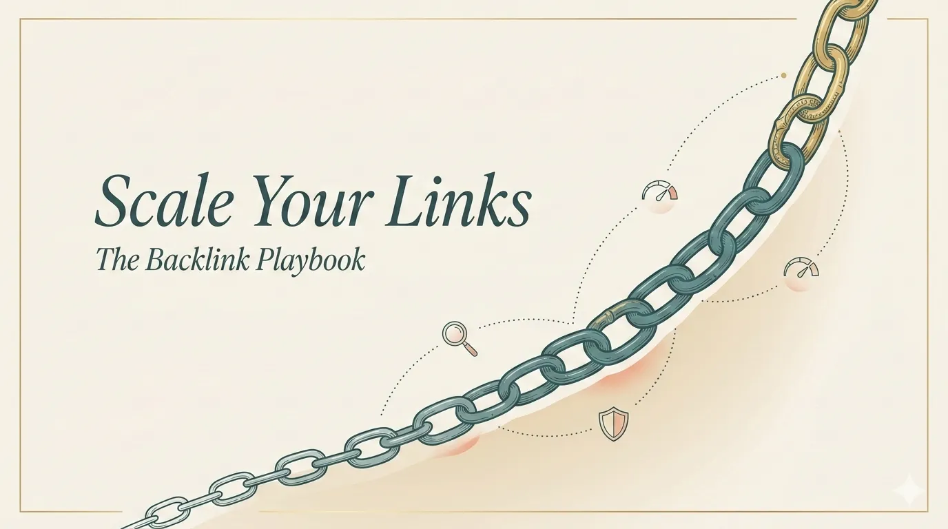 Backlink Scaling Playbook: From Low-Authority Volume to High-Authority Defense