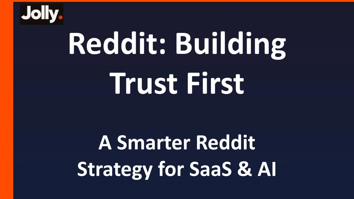 Reddit品牌营销实战：如何用「信任优先」策略让评论活下来，并被AI引用