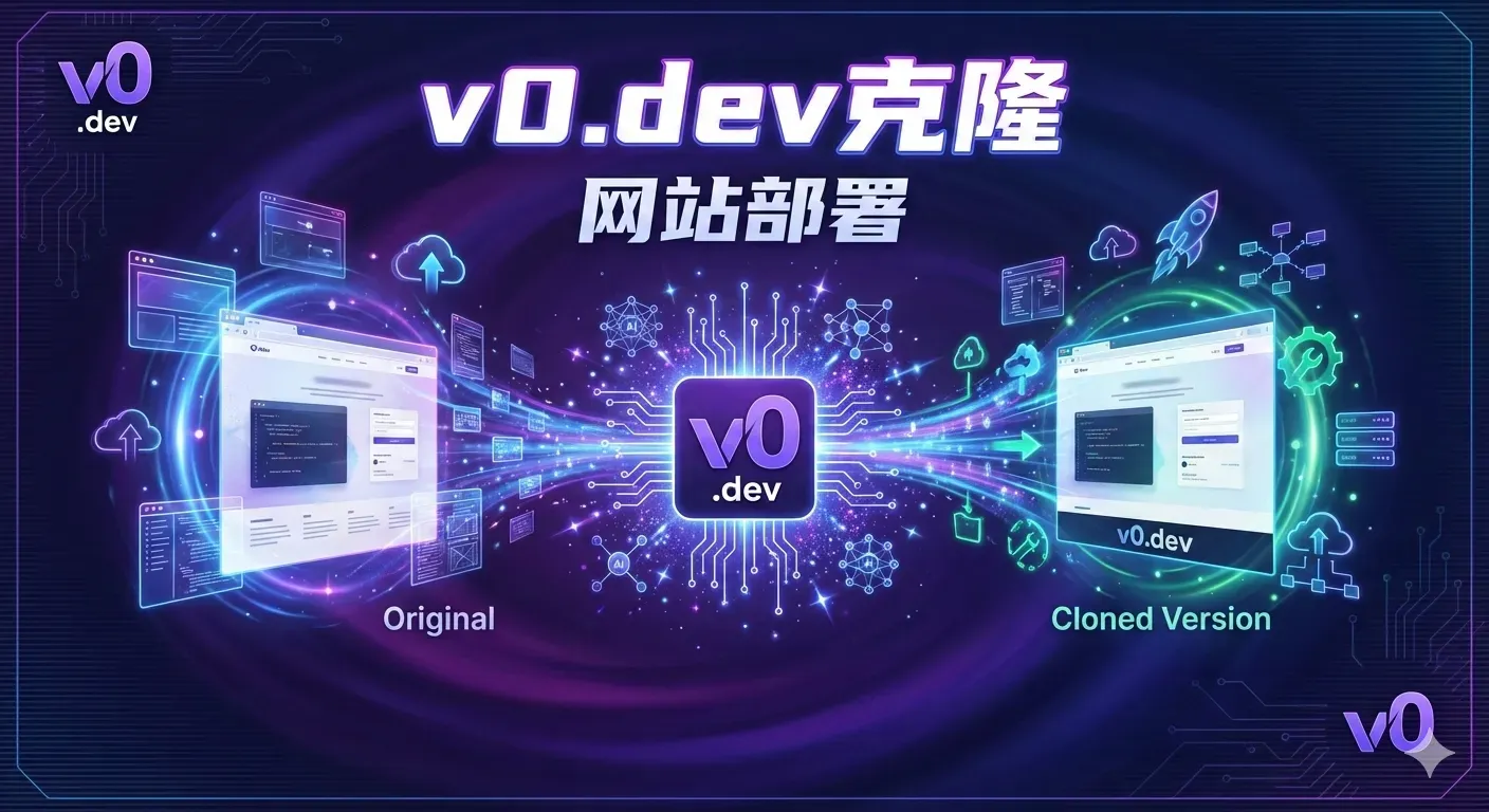 Cloning a Website with v0.dev and Deploying It