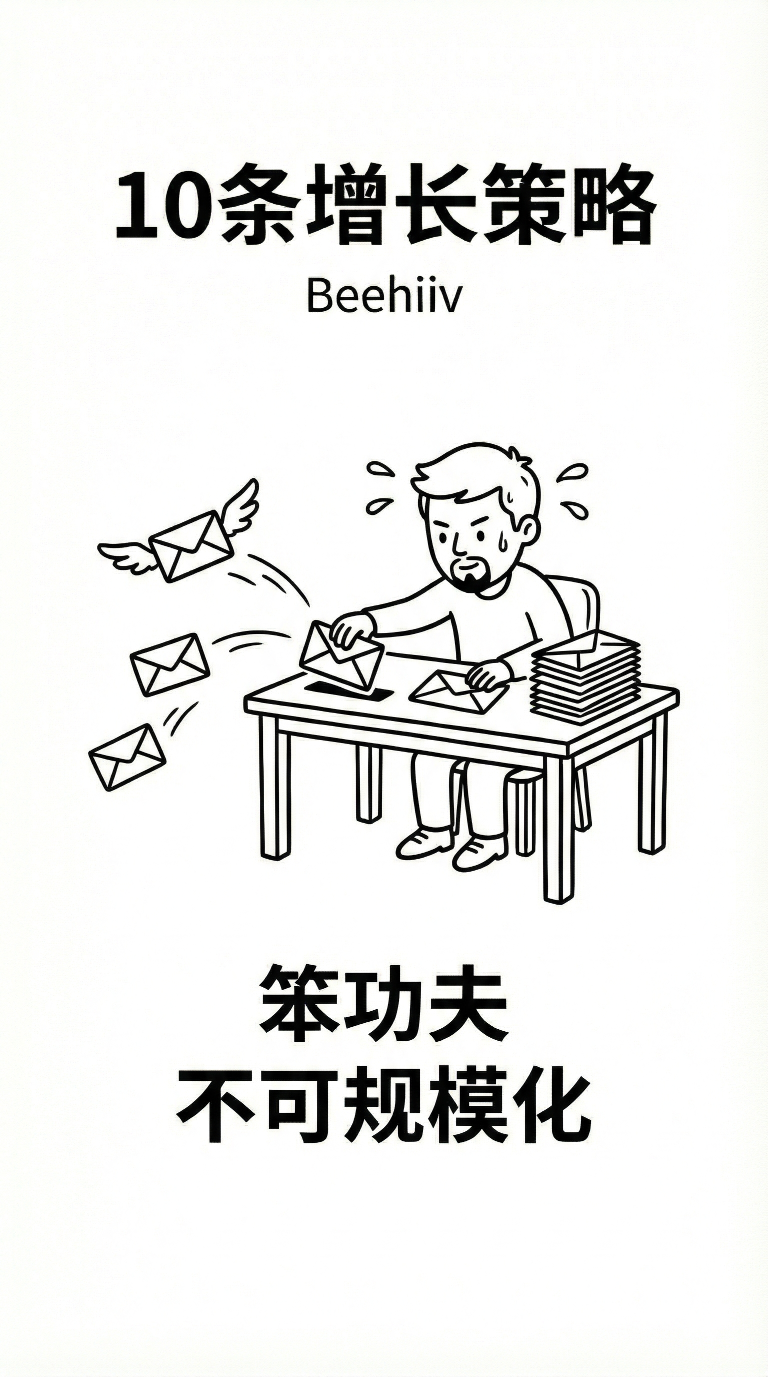 Unscalable Effort as Early Moat